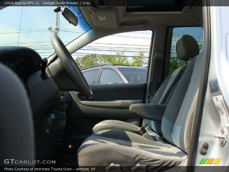 Sunlight Silver Metallic / Gray 2004 Mazda MPV LX