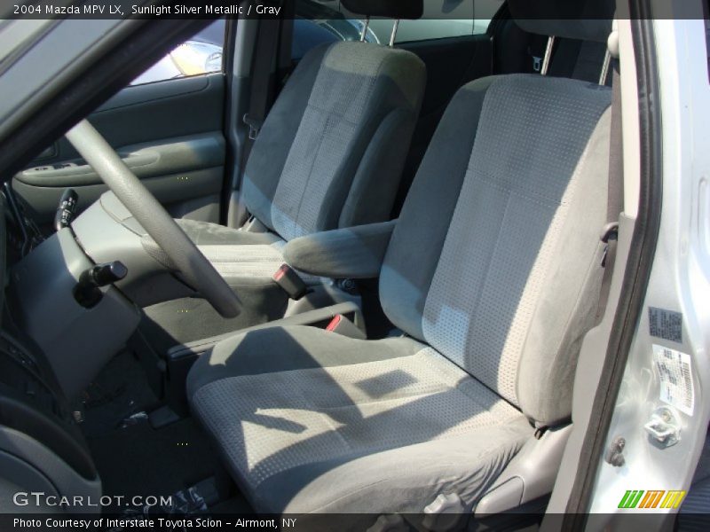 Sunlight Silver Metallic / Gray 2004 Mazda MPV LX