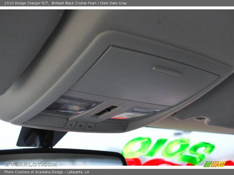 Brilliant Black Crystal Pearl / Dark Slate Gray 2010 Dodge Charger R/T