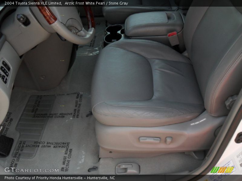 Arctic Frost White Pearl / Stone Gray 2004 Toyota Sienna XLE Limited