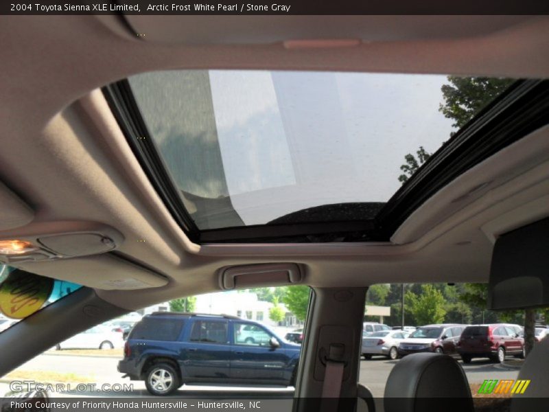 Arctic Frost White Pearl / Stone Gray 2004 Toyota Sienna XLE Limited