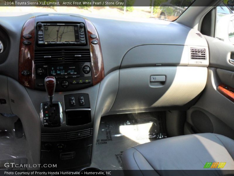 Arctic Frost White Pearl / Stone Gray 2004 Toyota Sienna XLE Limited