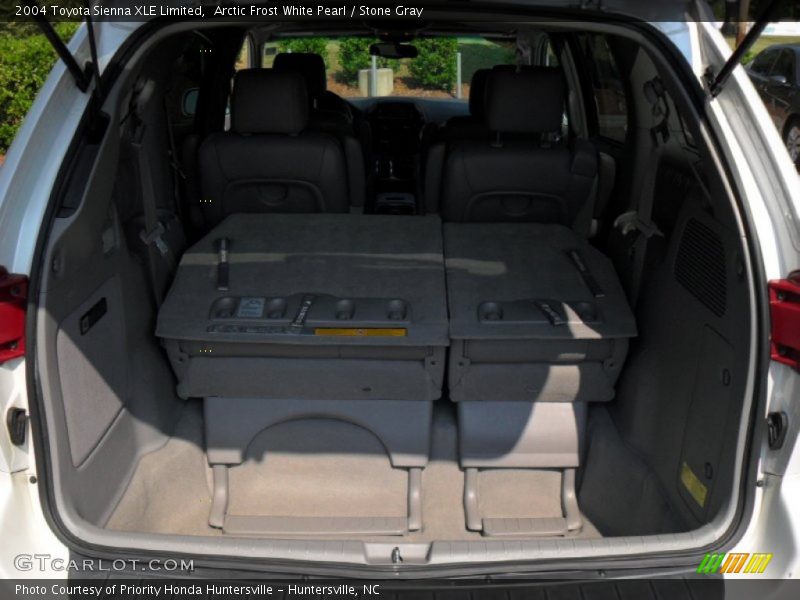 Arctic Frost White Pearl / Stone Gray 2004 Toyota Sienna XLE Limited