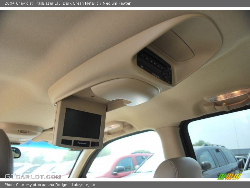 Dark Green Metallic / Medium Pewter 2004 Chevrolet TrailBlazer LT