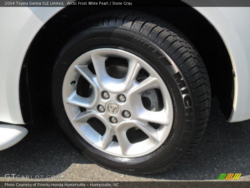 Arctic Frost White Pearl / Stone Gray 2004 Toyota Sienna XLE Limited