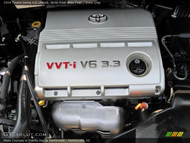 Arctic Frost White Pearl / Stone Gray 2004 Toyota Sienna XLE Limited