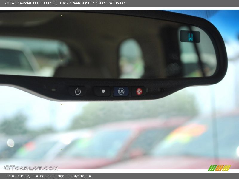 Dark Green Metallic / Medium Pewter 2004 Chevrolet TrailBlazer LT