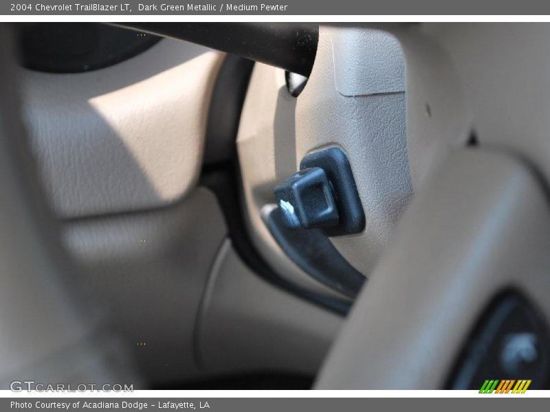 Dark Green Metallic / Medium Pewter 2004 Chevrolet TrailBlazer LT