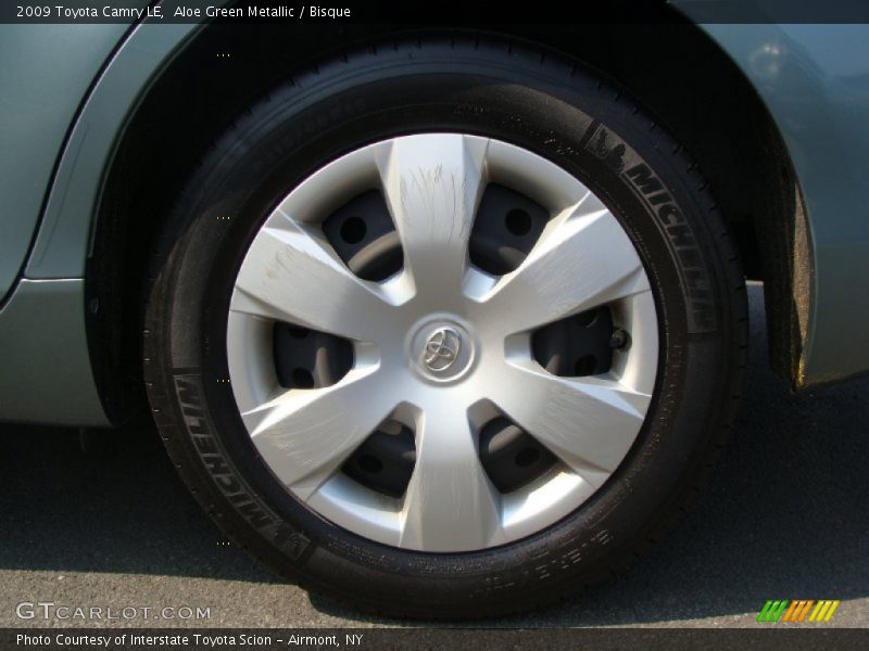 Aloe Green Metallic / Bisque 2009 Toyota Camry LE