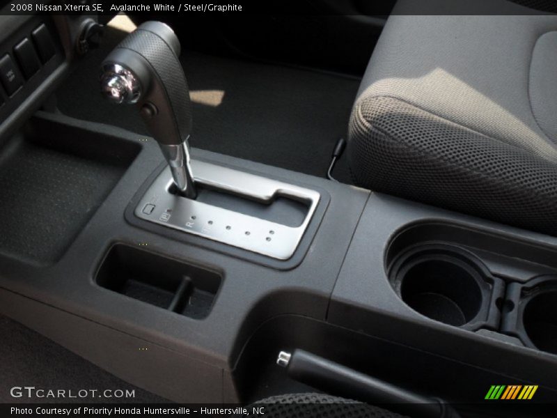 Avalanche White / Steel/Graphite 2008 Nissan Xterra SE