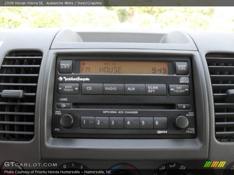 Avalanche White / Steel/Graphite 2008 Nissan Xterra SE