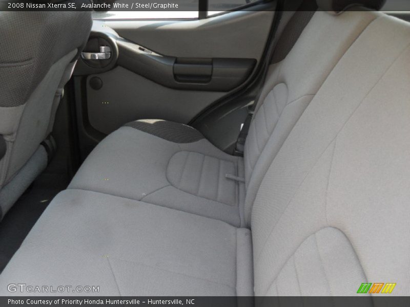 Avalanche White / Steel/Graphite 2008 Nissan Xterra SE