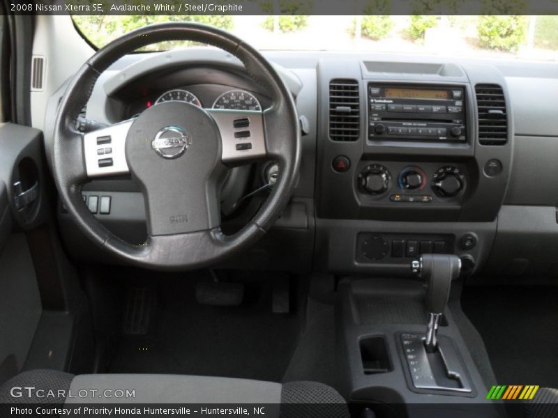 Avalanche White / Steel/Graphite 2008 Nissan Xterra SE