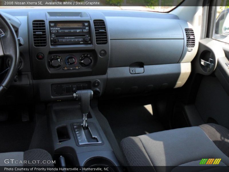 Avalanche White / Steel/Graphite 2008 Nissan Xterra SE