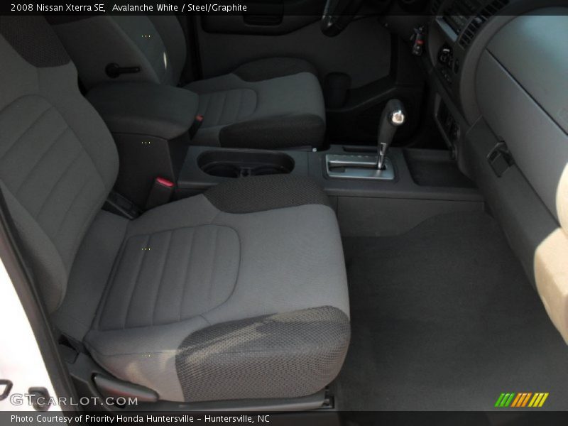 Avalanche White / Steel/Graphite 2008 Nissan Xterra SE
