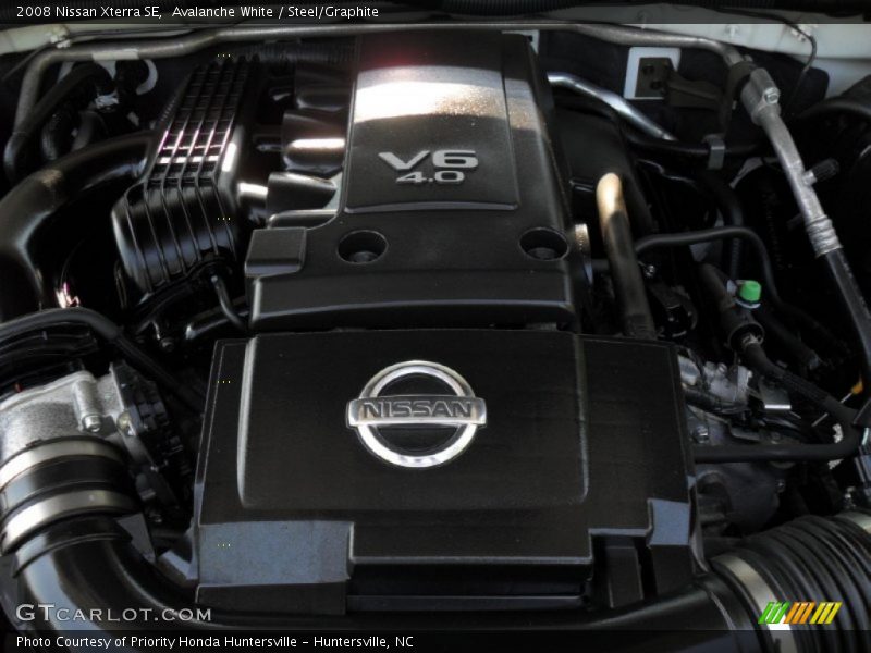 Avalanche White / Steel/Graphite 2008 Nissan Xterra SE