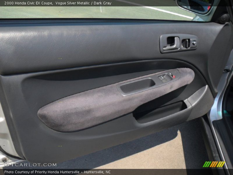 Vogue Silver Metallic / Dark Gray 2000 Honda Civic EX Coupe