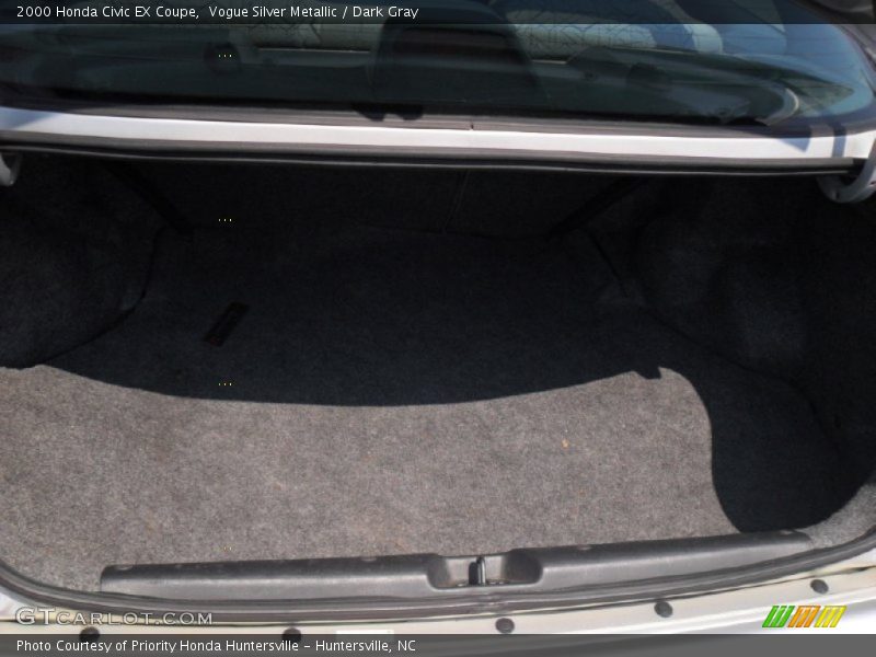 Vogue Silver Metallic / Dark Gray 2000 Honda Civic EX Coupe