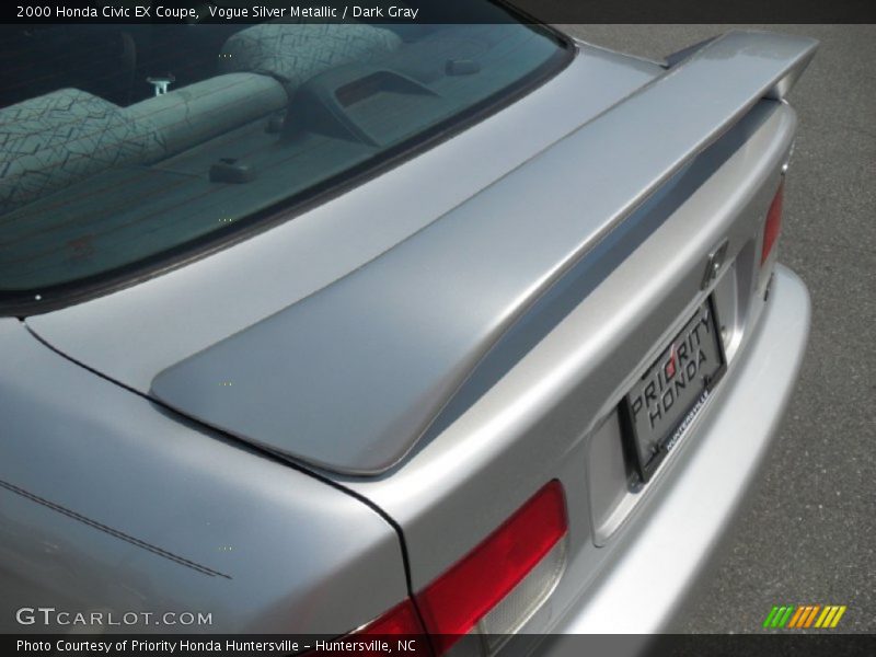 Vogue Silver Metallic / Dark Gray 2000 Honda Civic EX Coupe