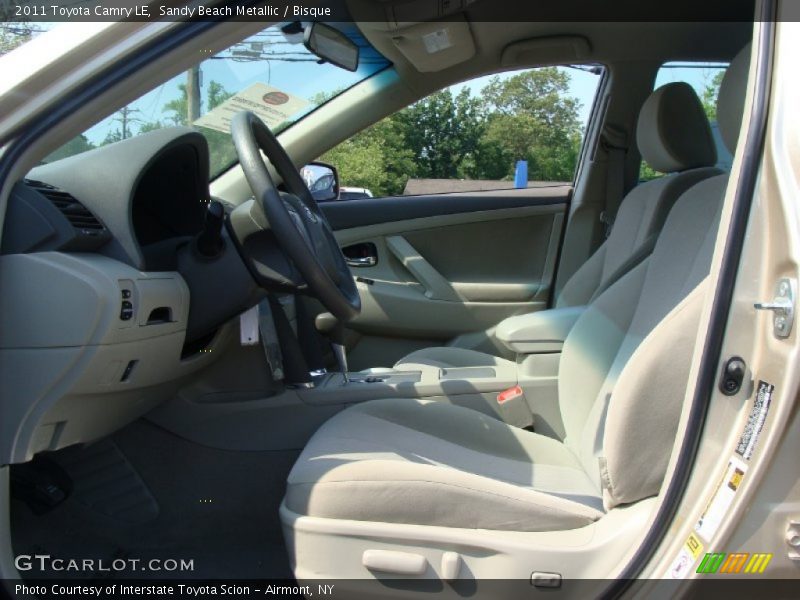 Sandy Beach Metallic / Bisque 2011 Toyota Camry LE
