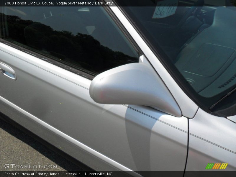 Vogue Silver Metallic / Dark Gray 2000 Honda Civic EX Coupe