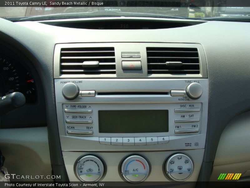 Sandy Beach Metallic / Bisque 2011 Toyota Camry LE