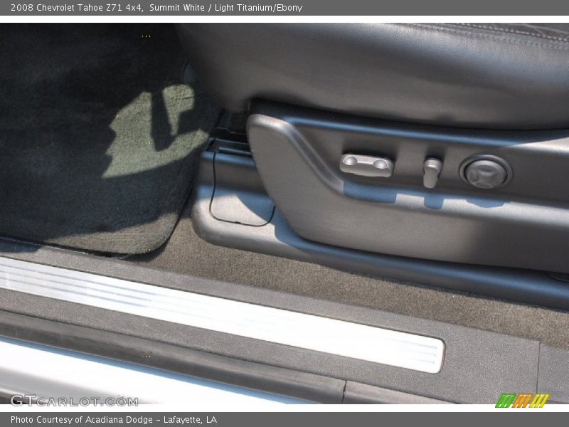 Summit White / Light Titanium/Ebony 2008 Chevrolet Tahoe Z71 4x4