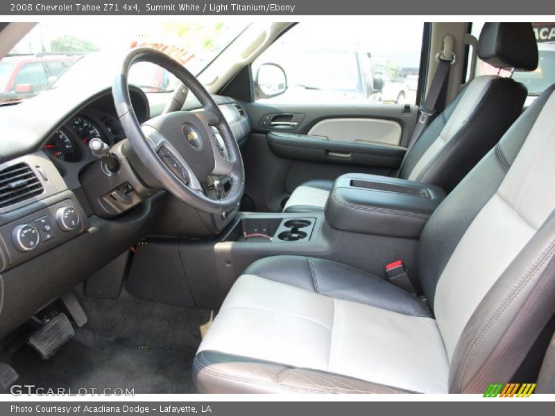  2008 Tahoe Z71 4x4 Light Titanium/Ebony Interior