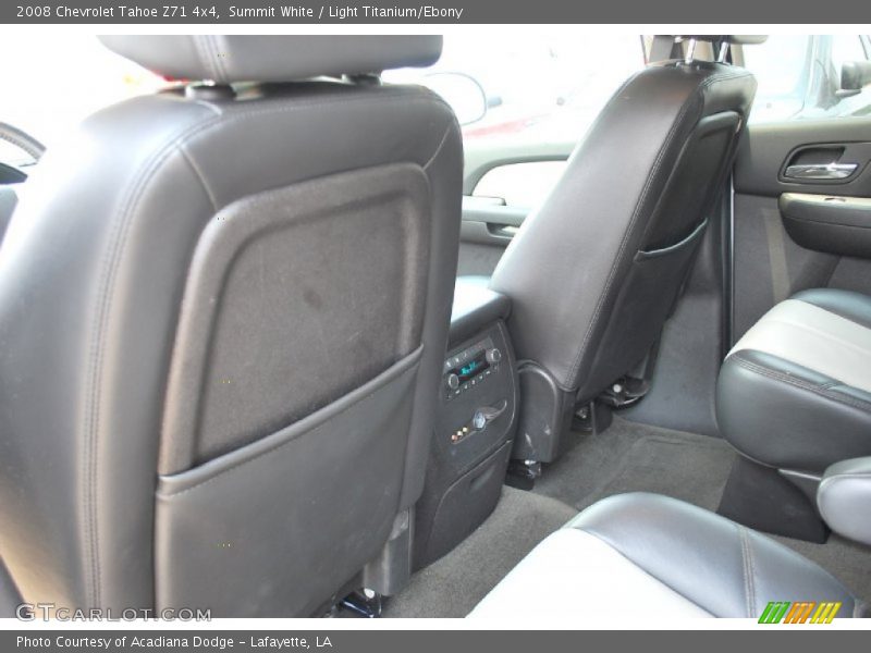 Summit White / Light Titanium/Ebony 2008 Chevrolet Tahoe Z71 4x4
