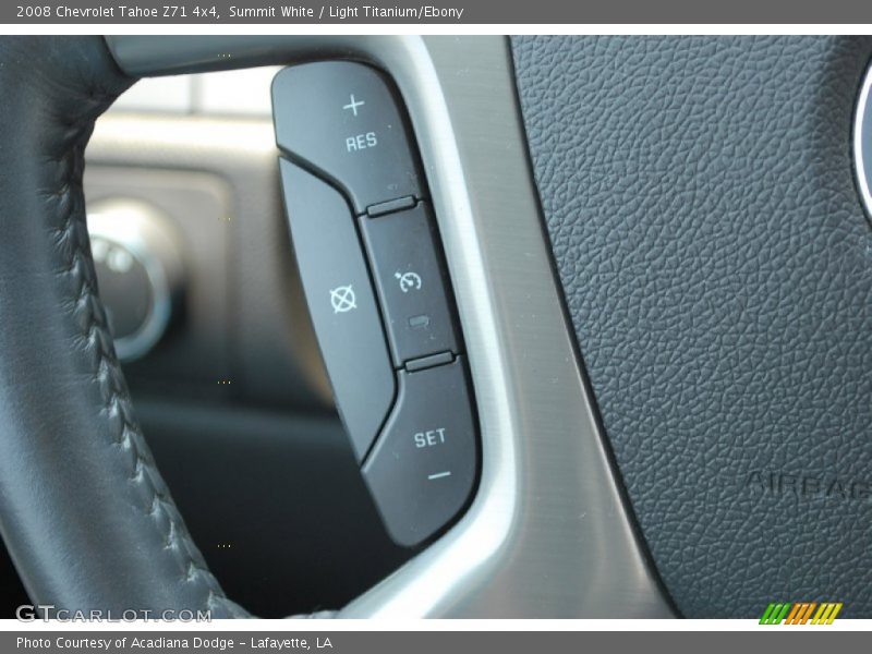 Summit White / Light Titanium/Ebony 2008 Chevrolet Tahoe Z71 4x4