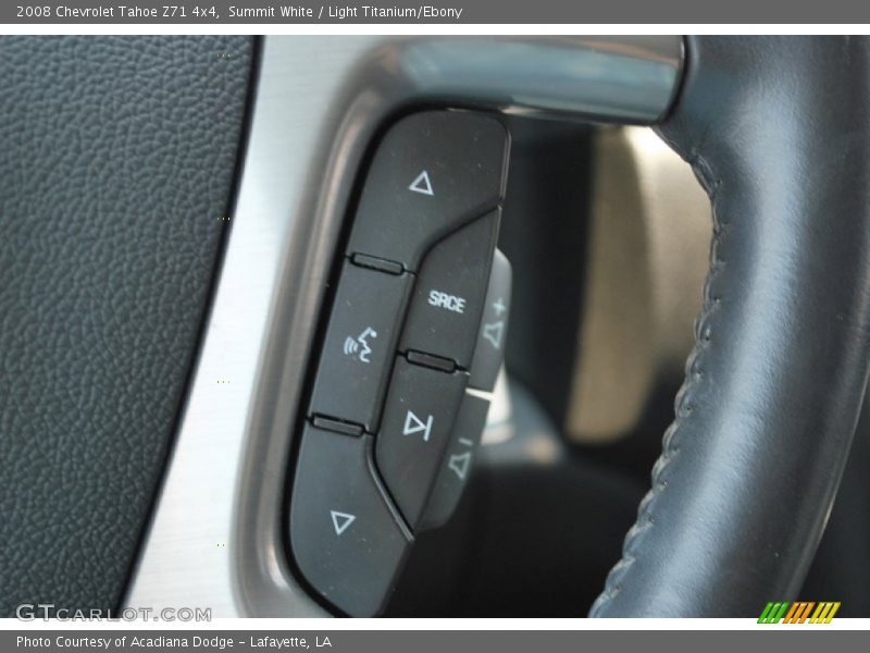 Summit White / Light Titanium/Ebony 2008 Chevrolet Tahoe Z71 4x4
