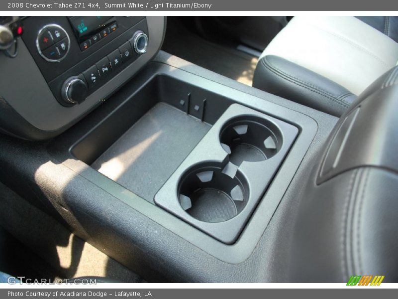 Summit White / Light Titanium/Ebony 2008 Chevrolet Tahoe Z71 4x4