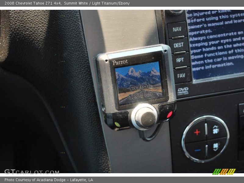 Summit White / Light Titanium/Ebony 2008 Chevrolet Tahoe Z71 4x4