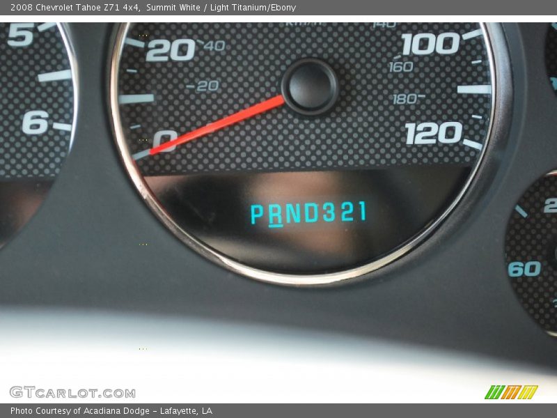 Summit White / Light Titanium/Ebony 2008 Chevrolet Tahoe Z71 4x4