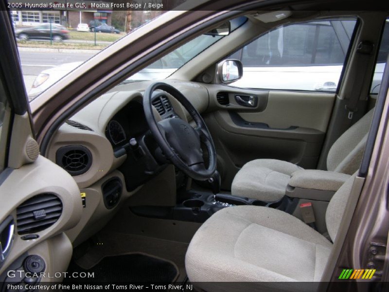 Mocha Frost Beige / Beige 2005 Hyundai Santa Fe GLS