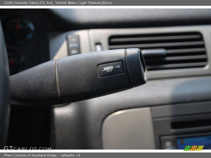 Summit White / Light Titanium/Ebony 2008 Chevrolet Tahoe Z71 4x4