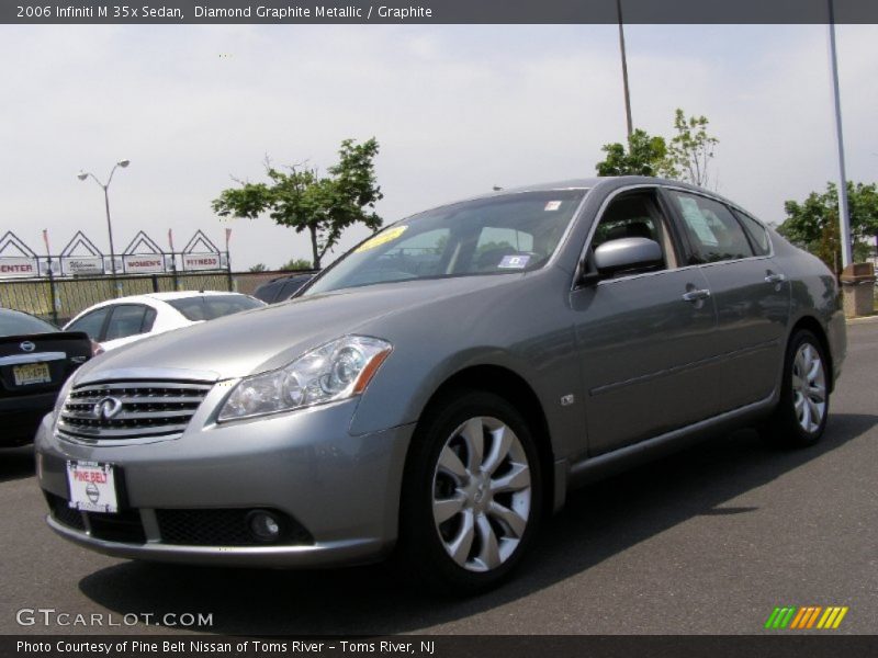 Diamond Graphite Metallic / Graphite 2006 Infiniti M 35x Sedan