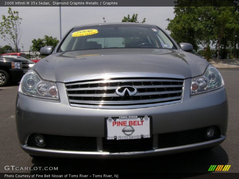 Diamond Graphite Metallic / Graphite 2006 Infiniti M 35x Sedan