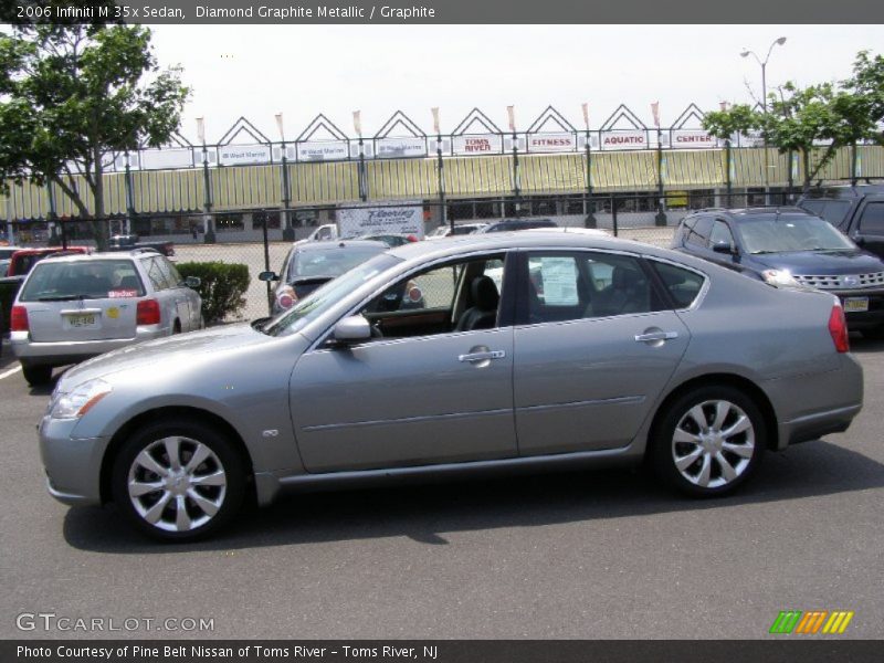 Diamond Graphite Metallic / Graphite 2006 Infiniti M 35x Sedan