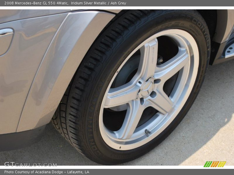 Iridium Silver Metallic / Ash Grey 2008 Mercedes-Benz GL 550 4Matic