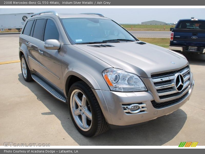 Iridium Silver Metallic / Ash Grey 2008 Mercedes-Benz GL 550 4Matic