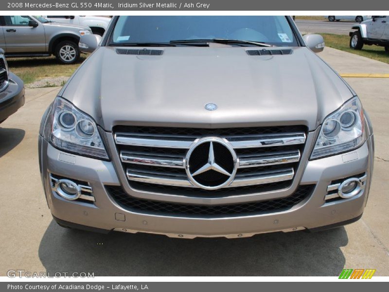 Iridium Silver Metallic / Ash Grey 2008 Mercedes-Benz GL 550 4Matic