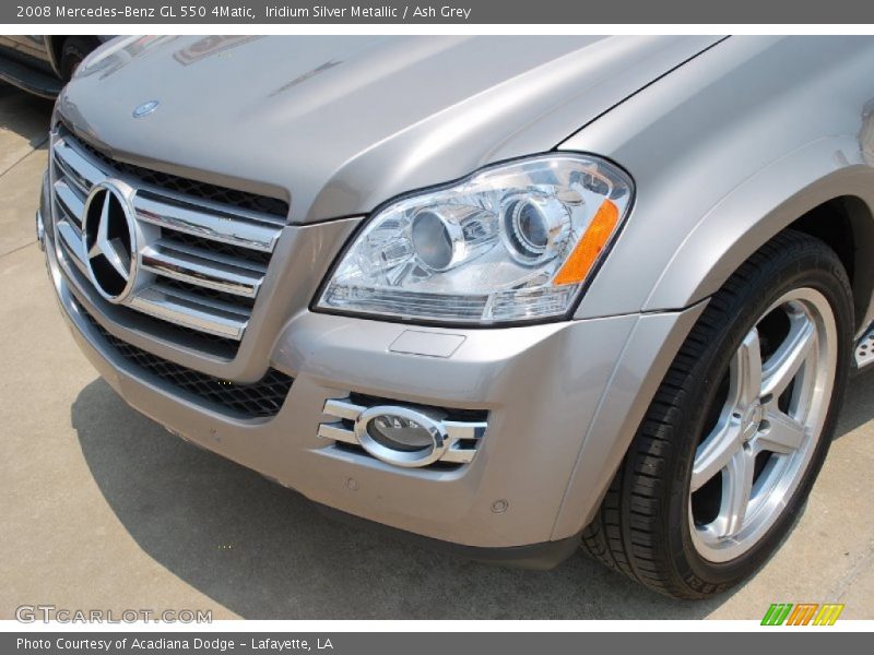 Iridium Silver Metallic / Ash Grey 2008 Mercedes-Benz GL 550 4Matic