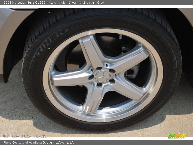 Iridium Silver Metallic / Ash Grey 2008 Mercedes-Benz GL 550 4Matic