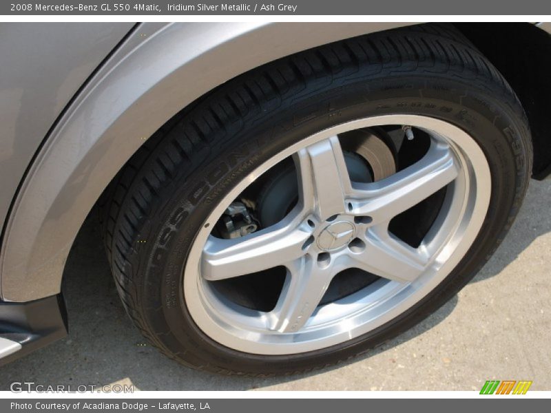 Iridium Silver Metallic / Ash Grey 2008 Mercedes-Benz GL 550 4Matic