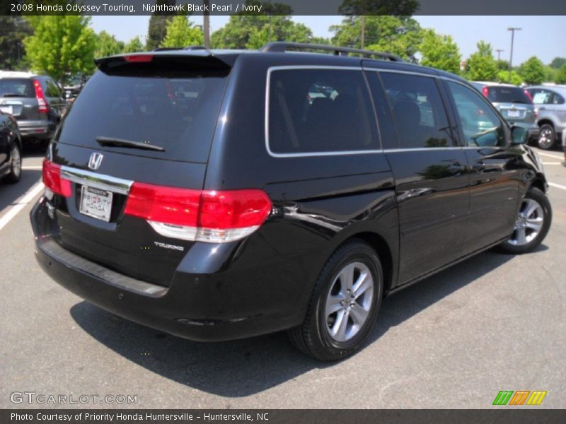 Nighthawk Black Pearl / Ivory 2008 Honda Odyssey Touring