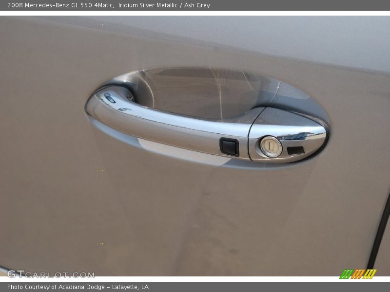 Iridium Silver Metallic / Ash Grey 2008 Mercedes-Benz GL 550 4Matic