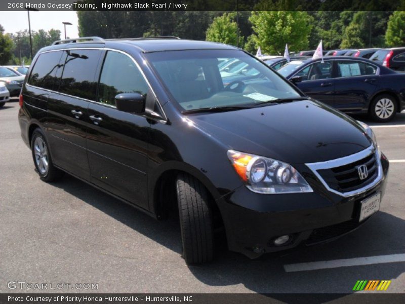 Nighthawk Black Pearl / Ivory 2008 Honda Odyssey Touring