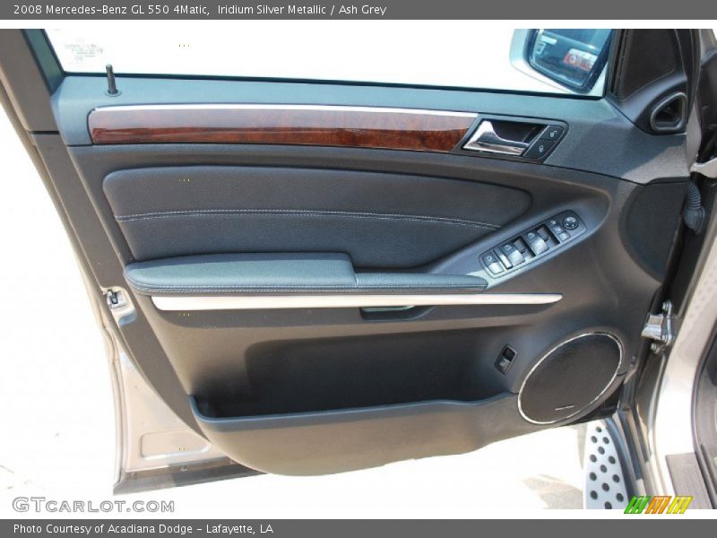 Iridium Silver Metallic / Ash Grey 2008 Mercedes-Benz GL 550 4Matic