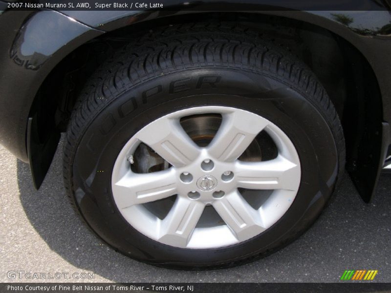 Super Black / Cafe Latte 2007 Nissan Murano SL AWD